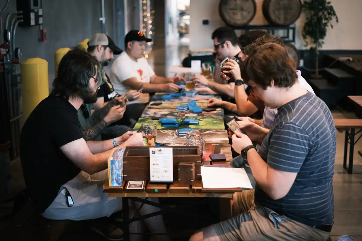 Community members at Brewlando